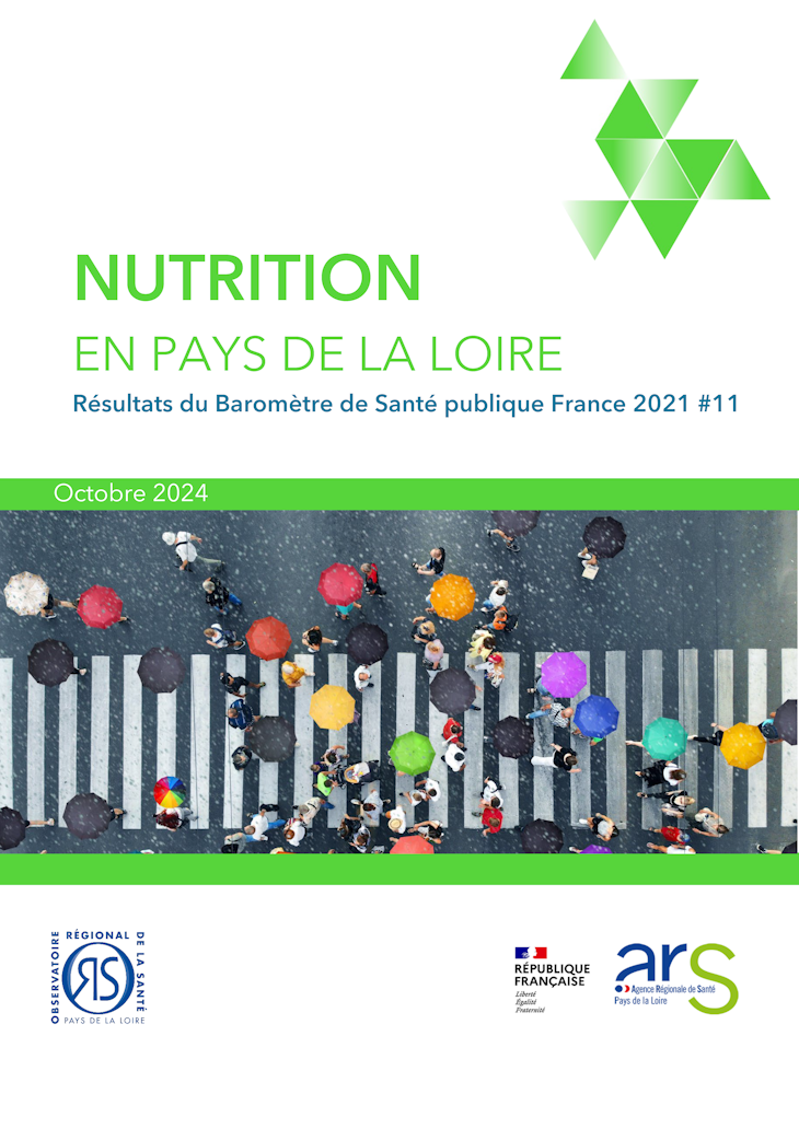 Nutrition en Pays de la Loire. Résultats du Baromètre de Santé publique France 2021. #11