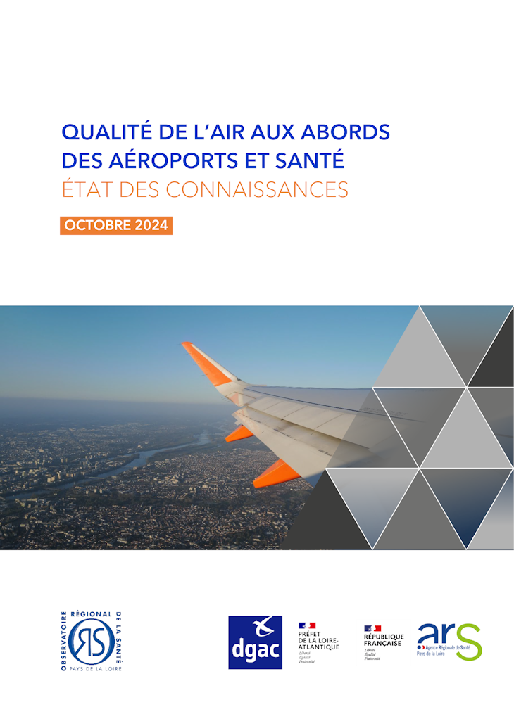 Qualité de l’air aux abords des aéroports et santé. Synthèse de la littérature